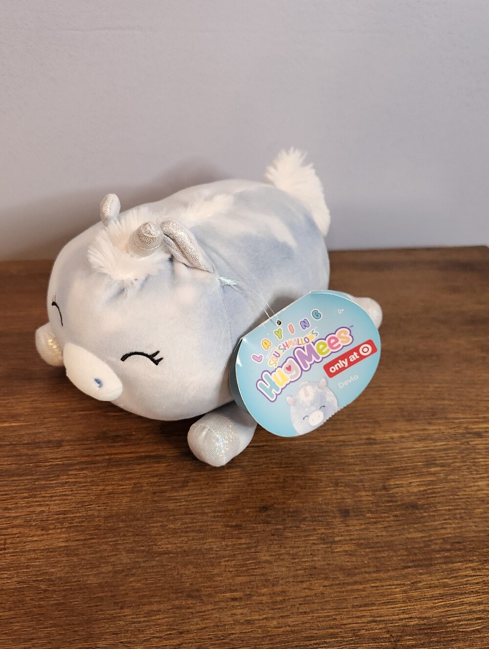 Laying Squishmallows Huggable Plush - Light Blue Unicorn (Target Exclusive) Devl